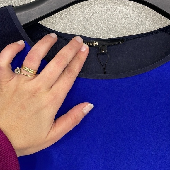 Maje silk dress - Picture 11 of 12